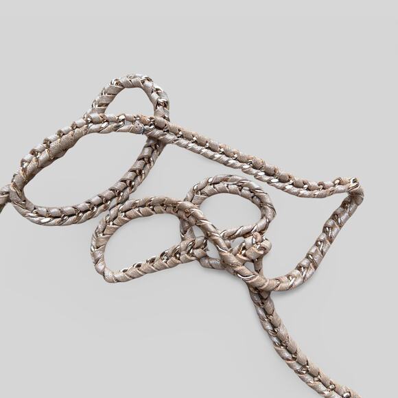 Junior Drake Metallic Chain Link Crossbody - Picture 5 of 7